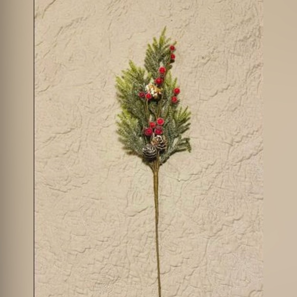 *Mountain Pine With Berries Spray, 18” - Picture 5 of 7